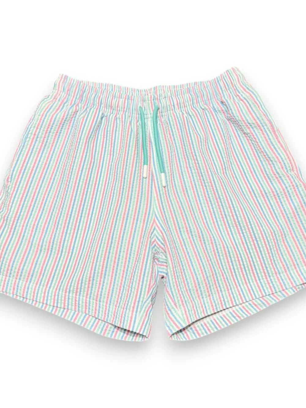 Southern Shirt Men's Seersucker Swimsuit with Liner Size Small
